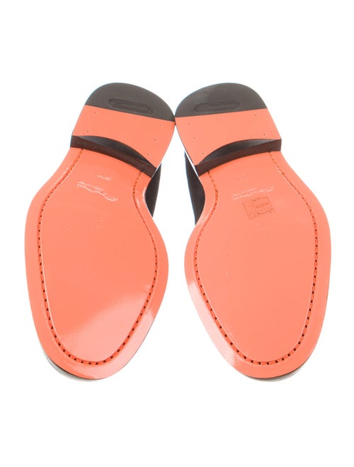 Santoni Suede Loafers