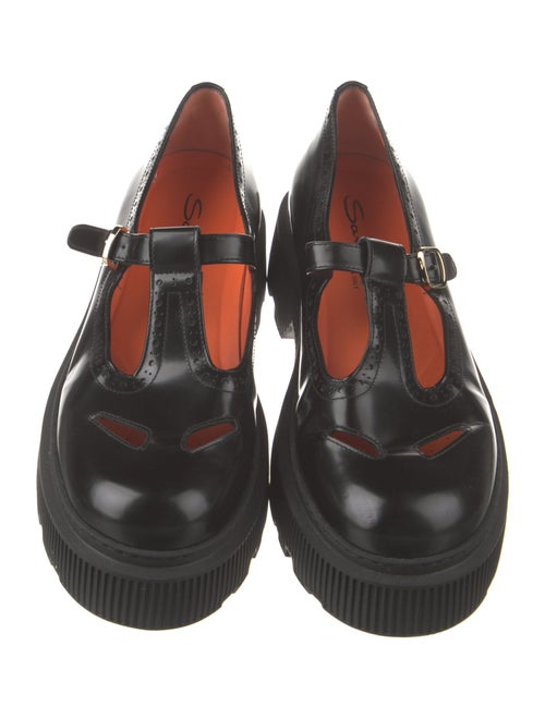 Santoni Leather Loafers