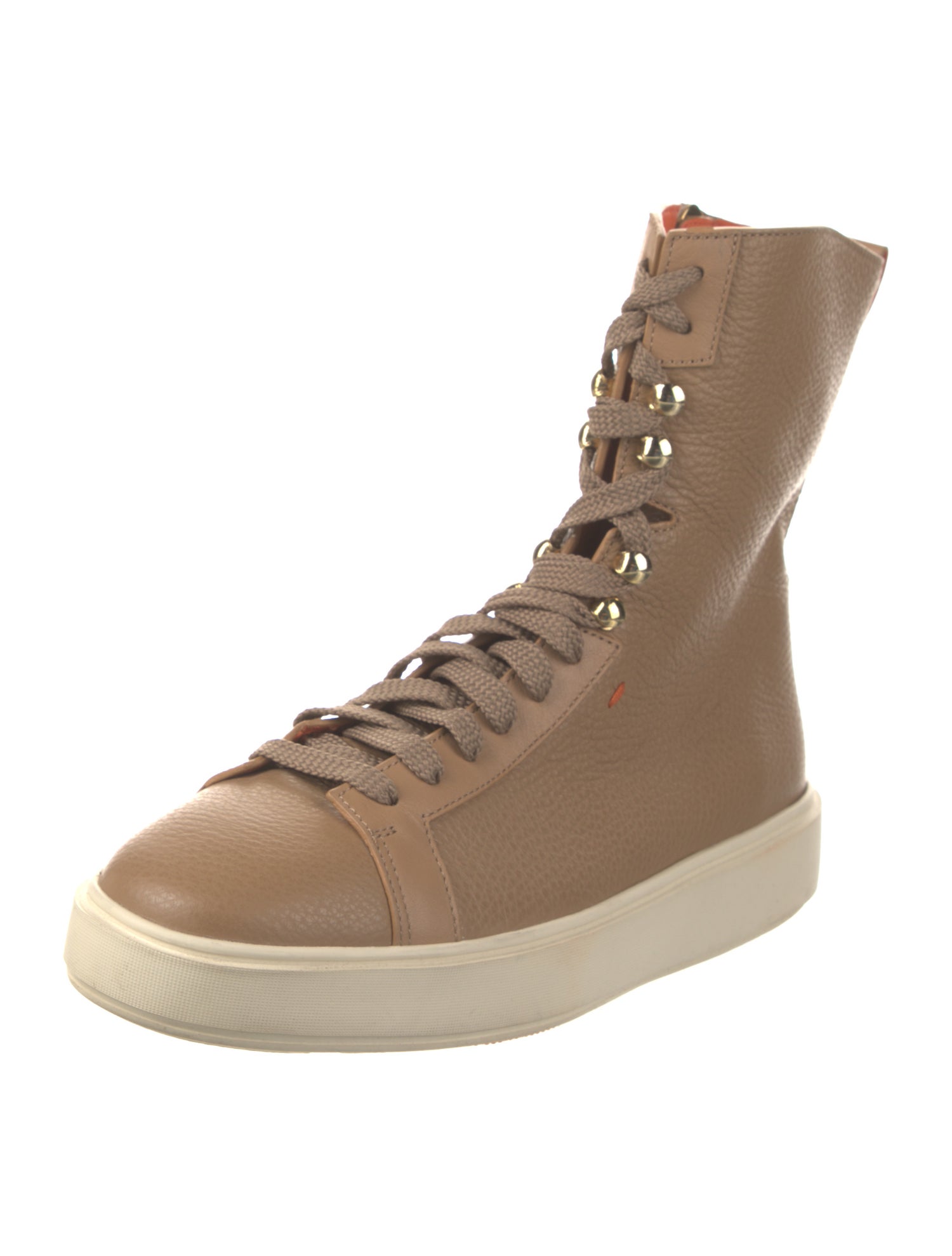 Santoni Leather Sneakers