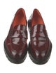 Santoni Leather Loafers