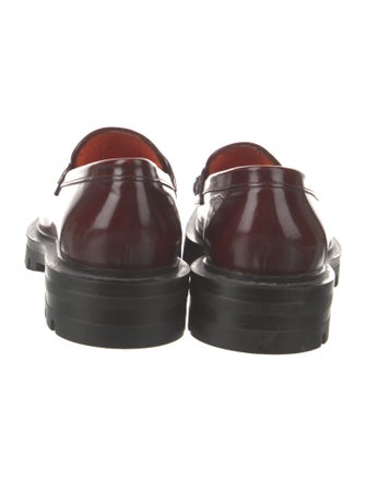 Santoni Leather Loafers
