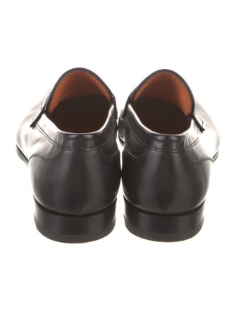 Santoni Leather Loafers