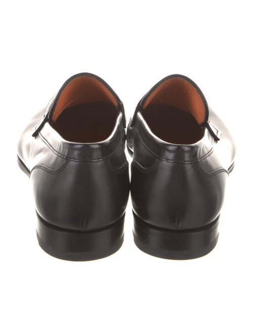 Santoni Leather Loafers