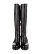 Santoni Leather Riding Boots