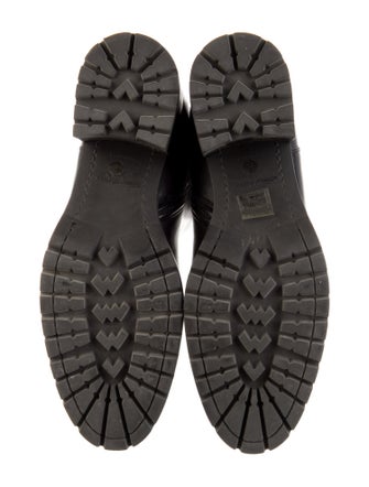 Santoni Leather Riding Boots