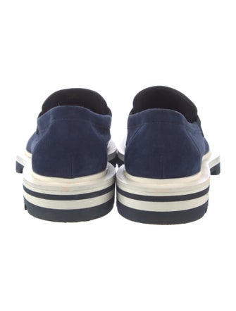 Santoni Suede Loafers