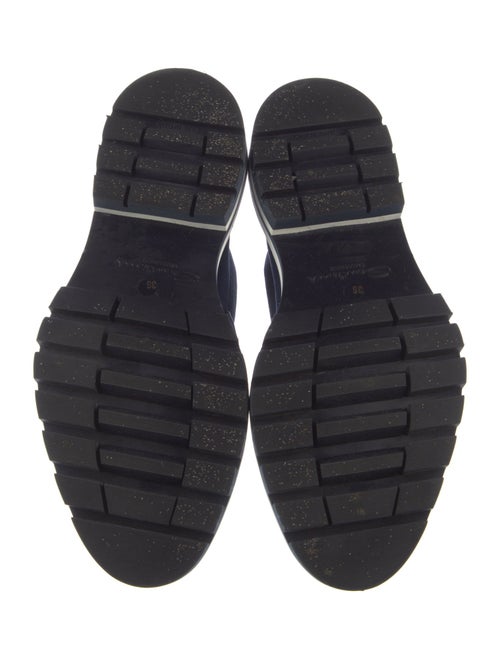 Santoni Suede Loafers