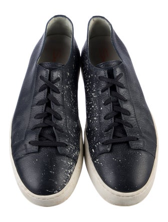 Santoni Leather Sneakers