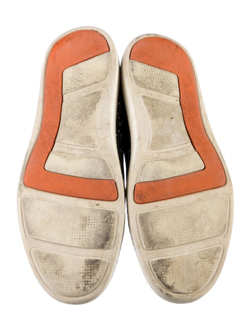 Santoni Leather Sneakers