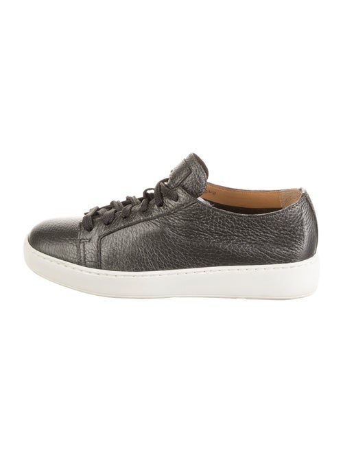 Santoni Leather Sneakers