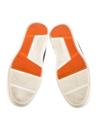 Santoni Leather Sneakers