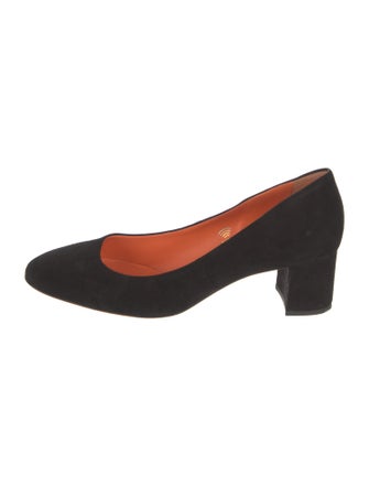 Santoni Suede Pumps