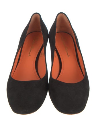 Santoni Suede Pumps