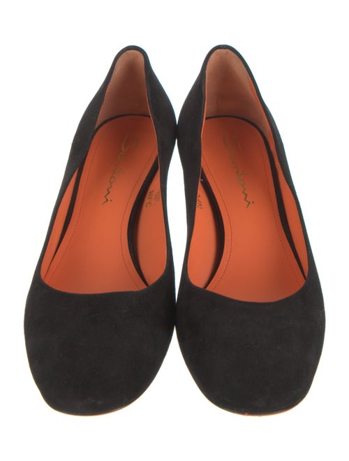 Santoni Suede Pumps