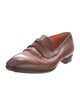 Santoni Leather Loafers
