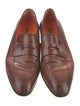 Santoni Leather Loafers