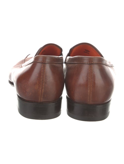 Santoni Leather Loafers