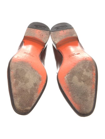 Santoni Leather Loafers