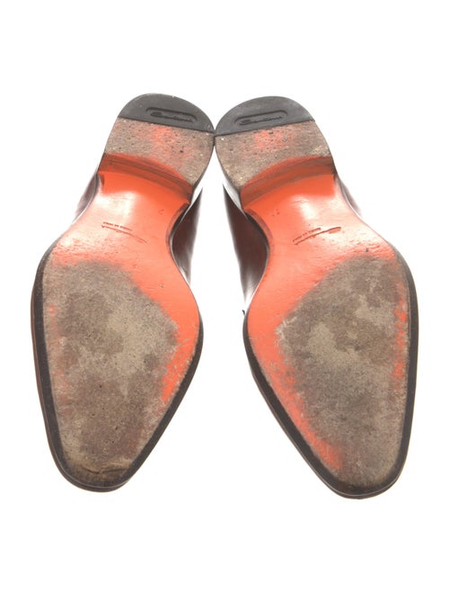 Santoni Leather Loafers