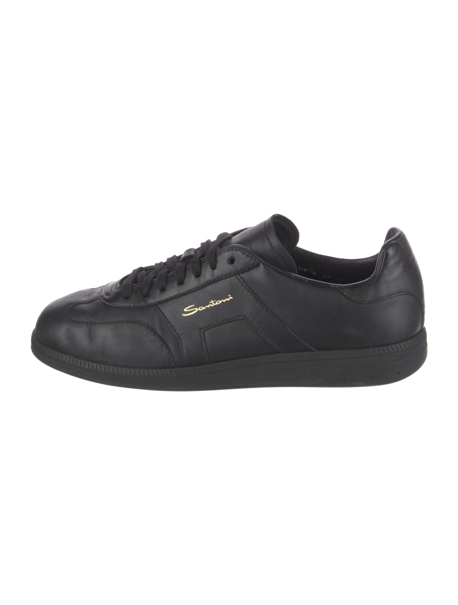 Santoni Leather Sneakers