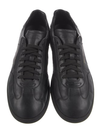 Santoni Leather Sneakers