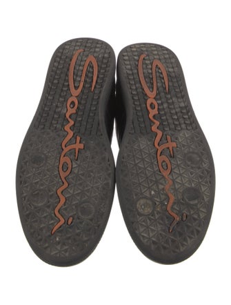 Santoni Leather Sneakers