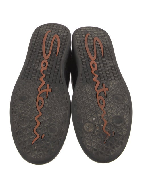 Santoni Leather Sneakers