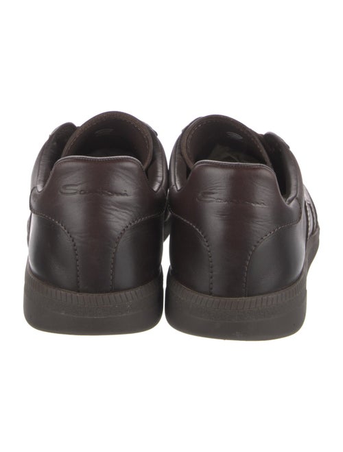 Santoni Leather Sneakers