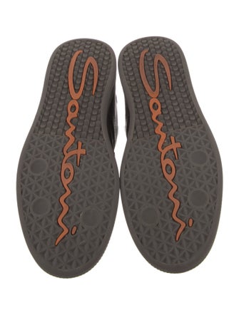 Santoni Leather Sneakers