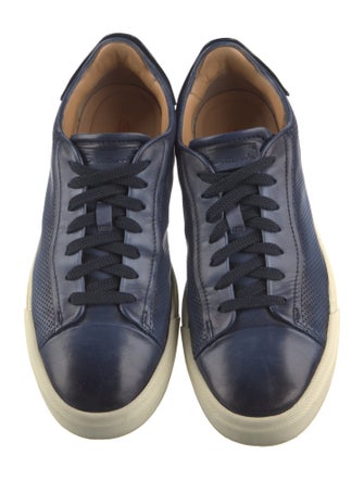 Santoni Leather Sneakers