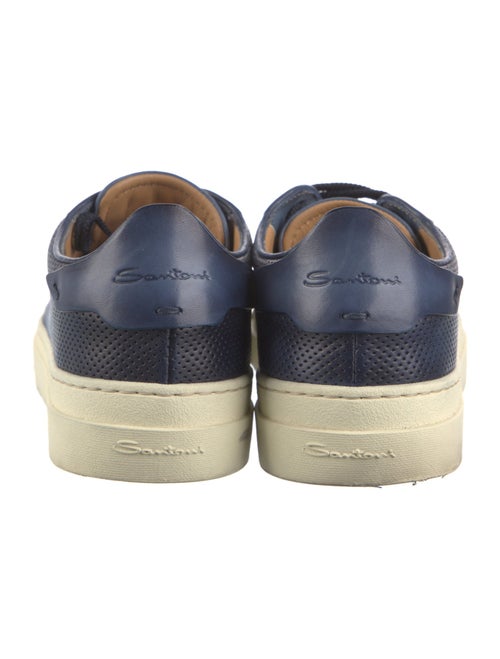 Santoni Leather Sneakers