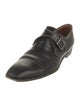 Santoni Leather Monk Straps
