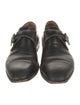 Santoni Leather Monk Straps