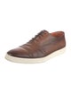 Santoni Leather Oxfords