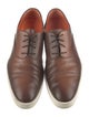 Santoni Leather Oxfords