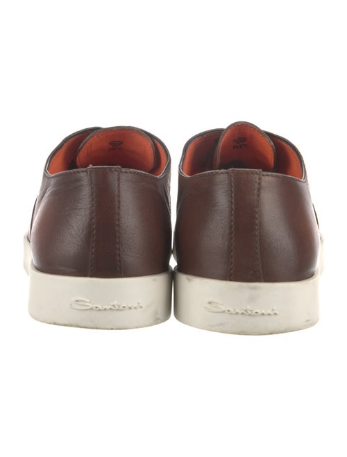 Santoni Leather Oxfords