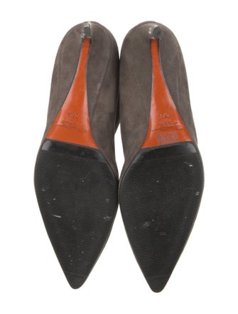 Santoni Suede Sock Boots