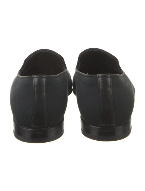 Santoni Velvet Loafers