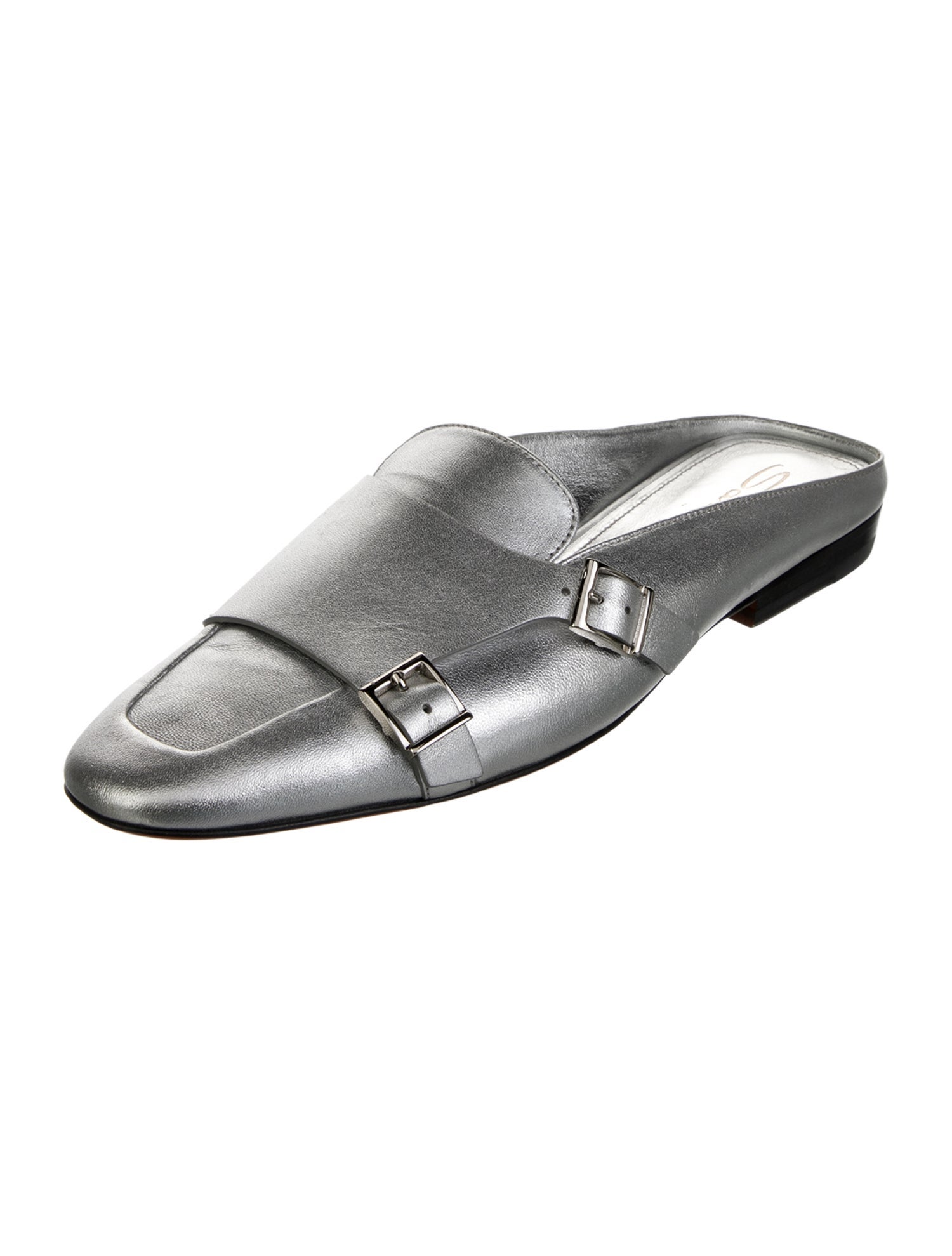 Santoni Leather Mules