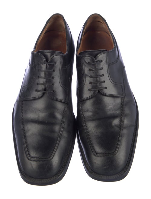 Santoni Leather Derby Shoes