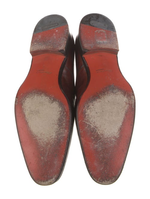 Santoni Leather Oxfords