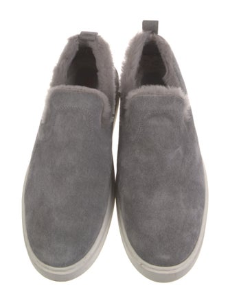 Santoni Suede Sneakers