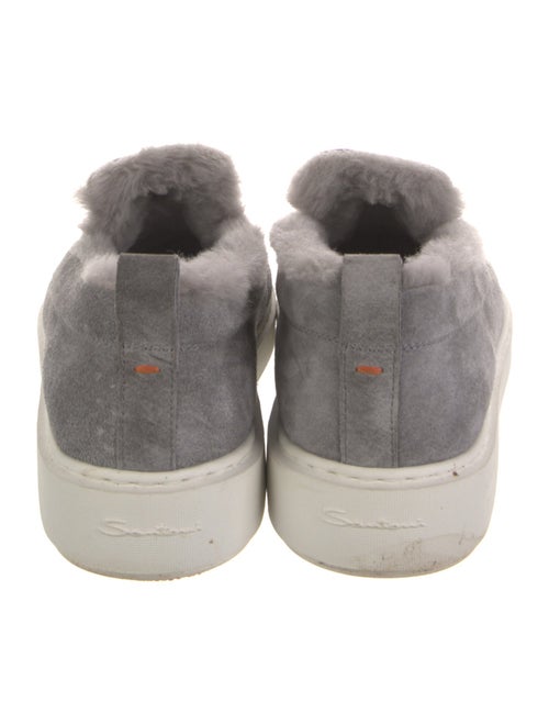 Santoni Suede Sneakers