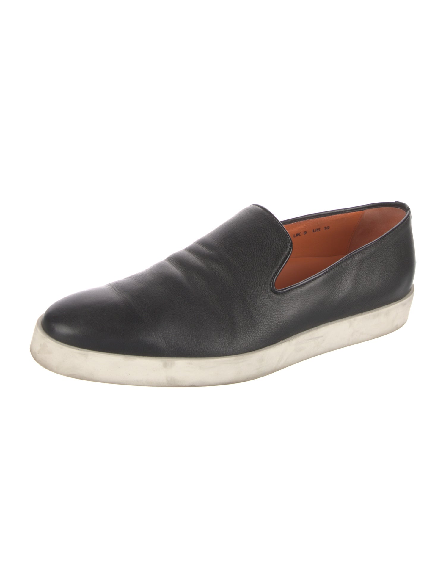 Santoni Leather Sneakers