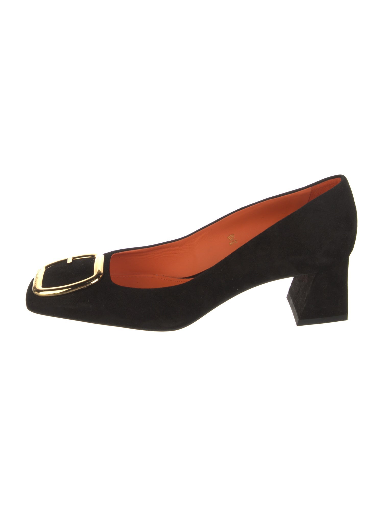 Santoni Suede Pumps