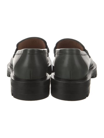 Santoni Leather Loafers