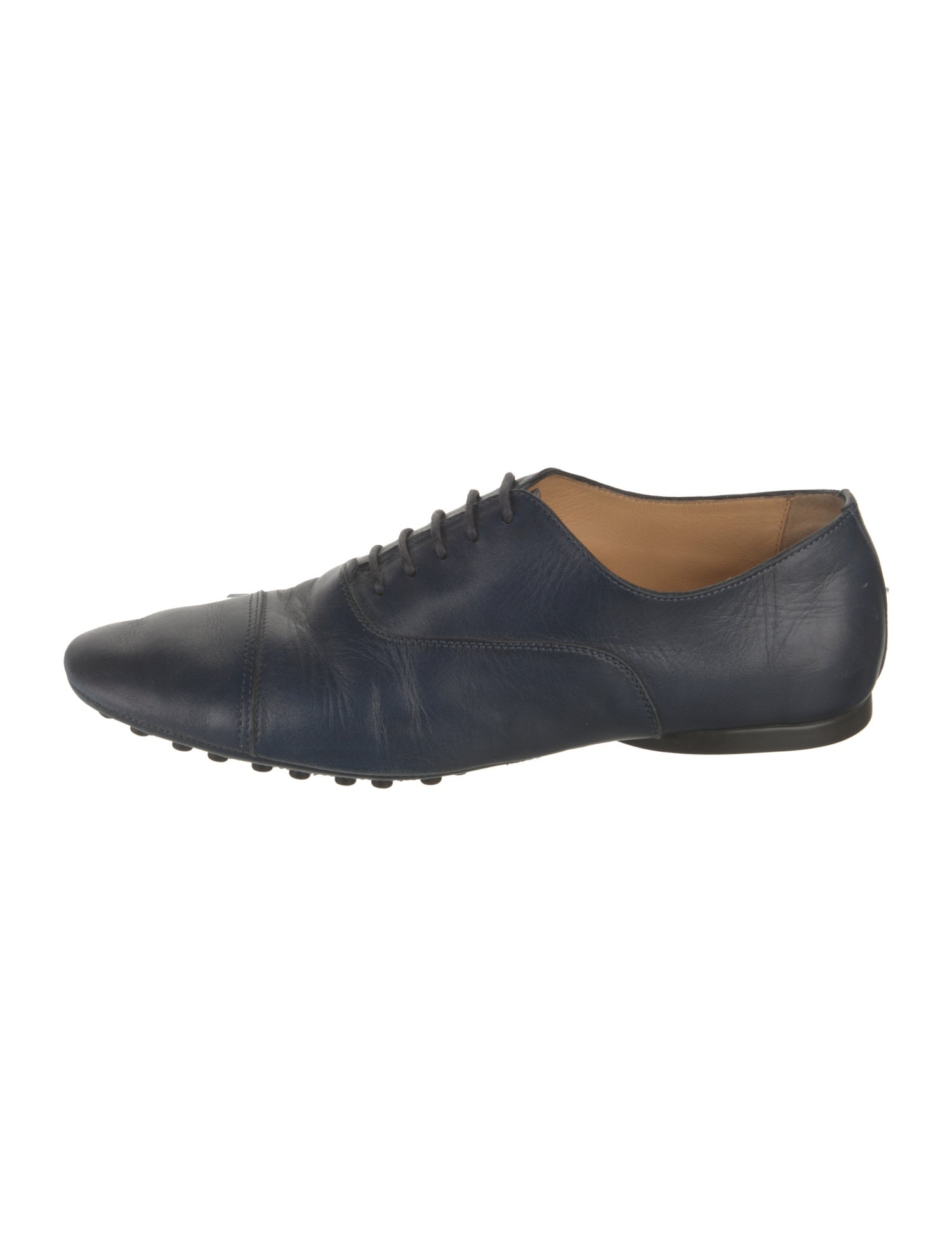 Santoni Leather Oxfords