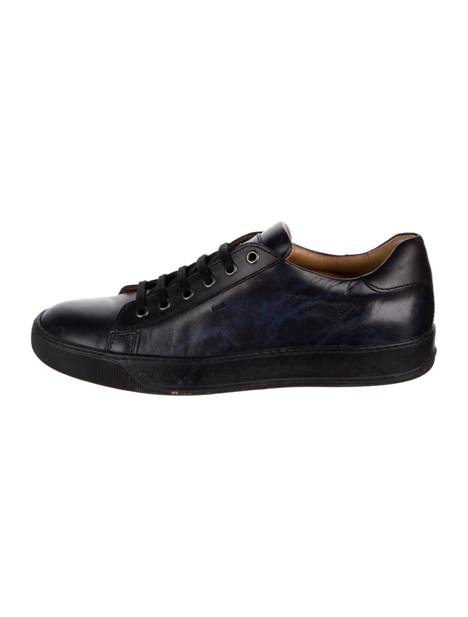 Santoni Leather Sneakers
