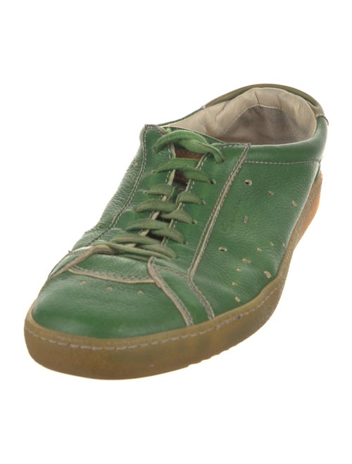 Santoni Leather Sneakers