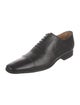 Santoni Leather Oxfords
